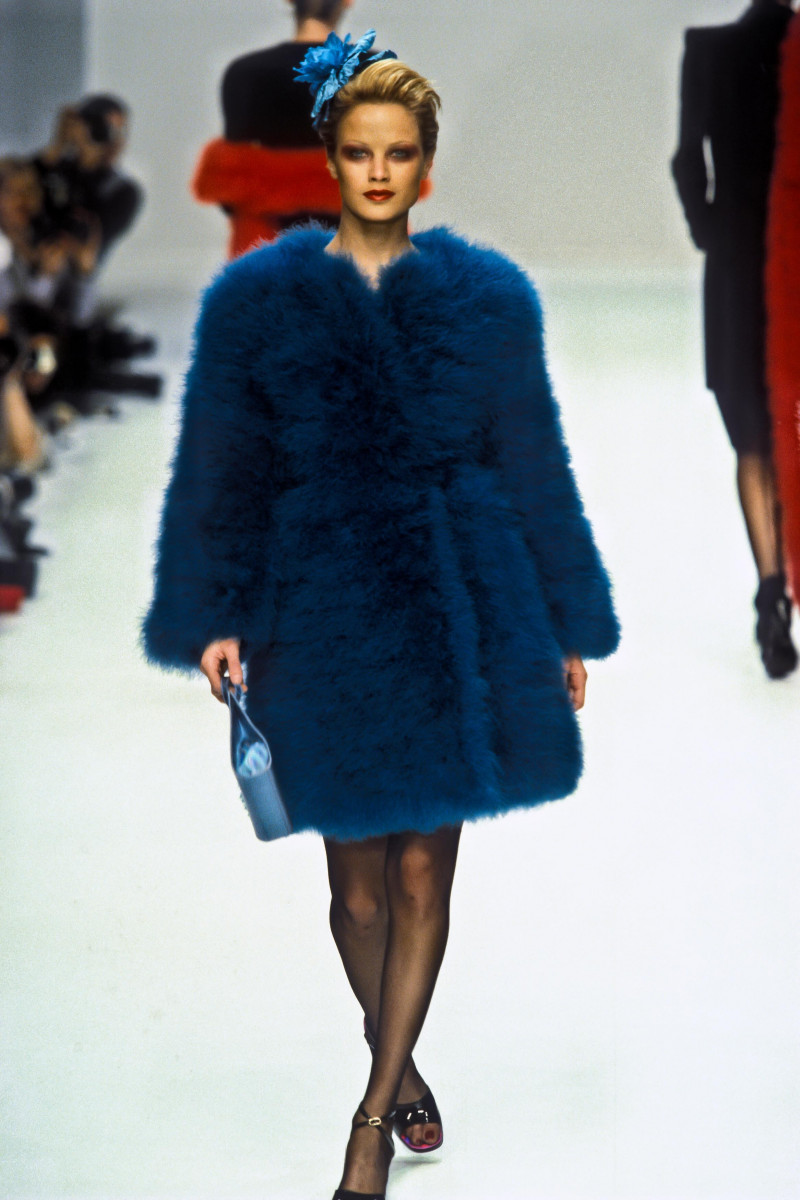 Carolyn Murphy featured in  the Sonia Rykiel fashion show for Autumn/Winter 1996