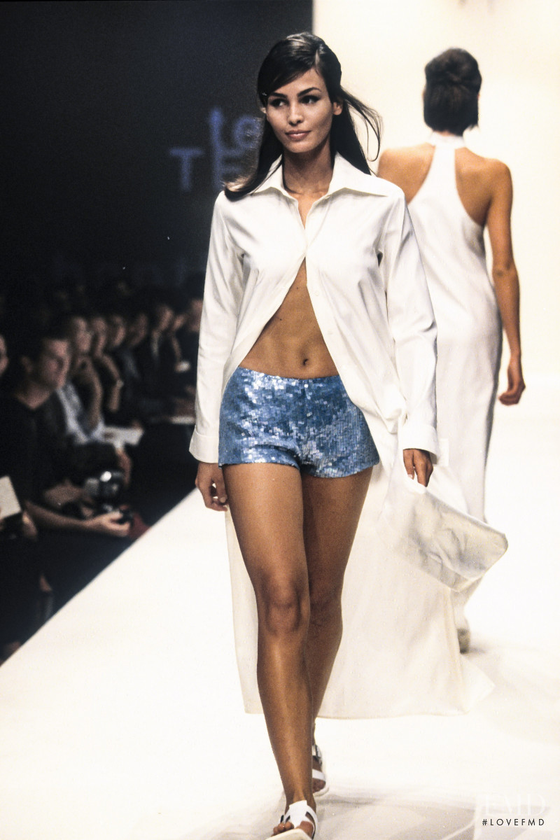 Ines Sastre featured in  the Ter Et Bantine fashion show for Spring/Summer 1996