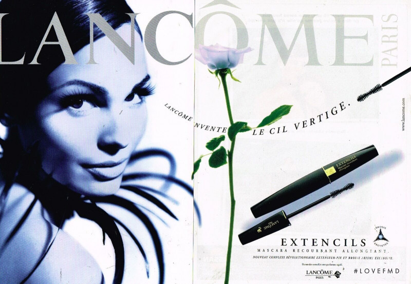Ines Sastre featured in  the Lancome Rouge fashion show for Autumn/Winter 1998
