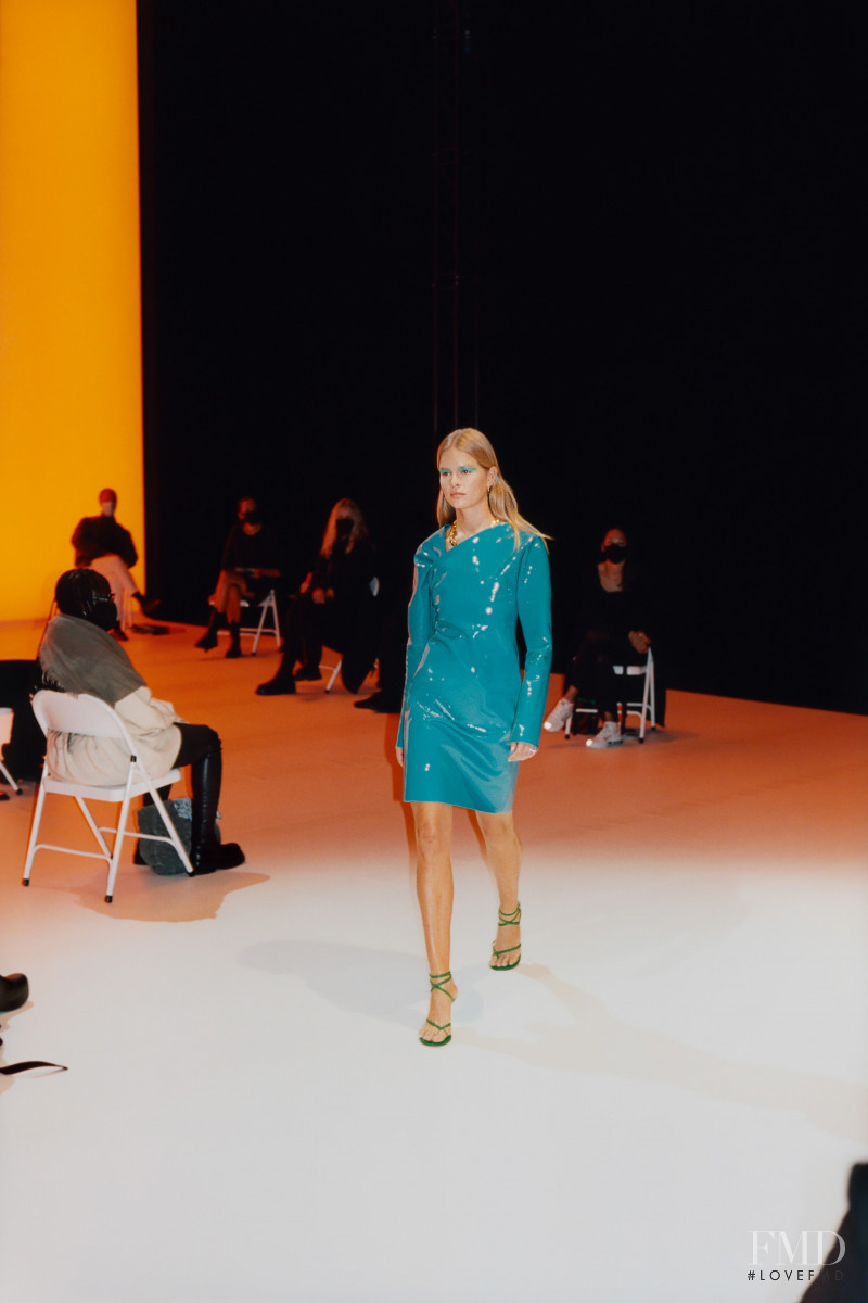 Anna Ewers featured in  the Bottega Veneta fashion show for Spring/Summer 2021