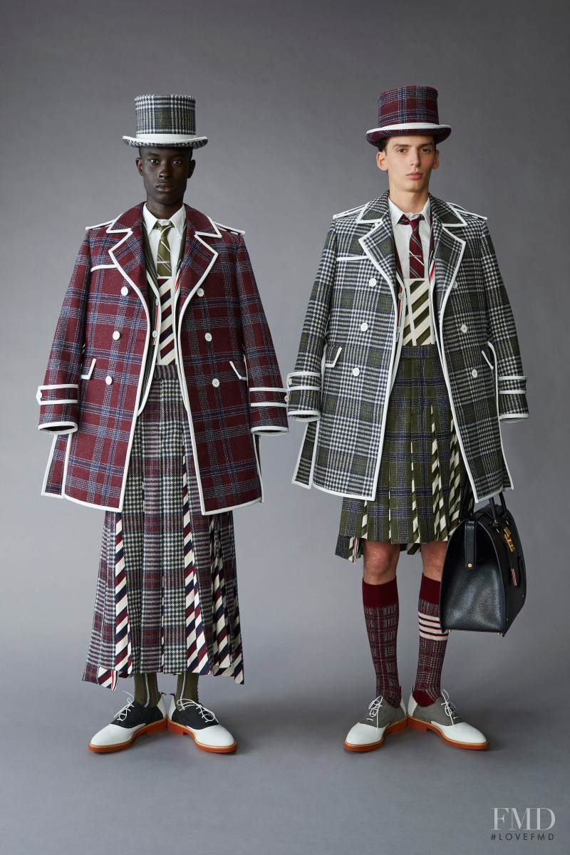 Thom Browne lookbook for Pre-Fall 2021