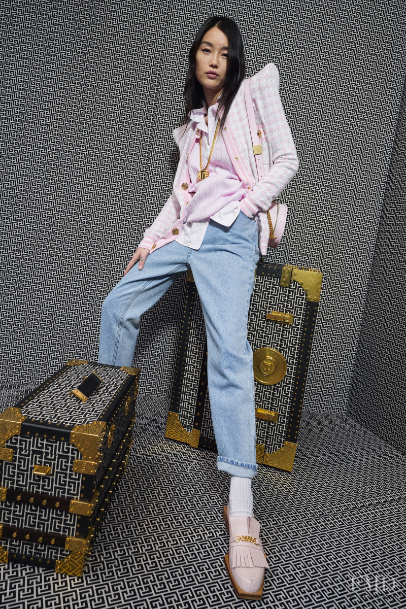 Balmain lookbook for Pre-Fall 2021