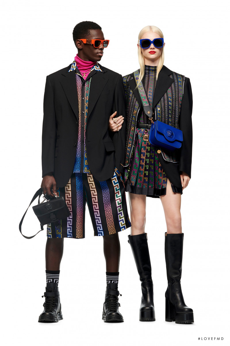 Versace lookbook for Pre-Fall 2021