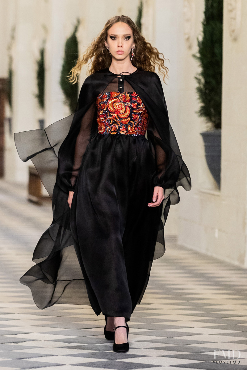 Moira Berntz featured in  the Chanel fashion show for Pre-Fall 2021