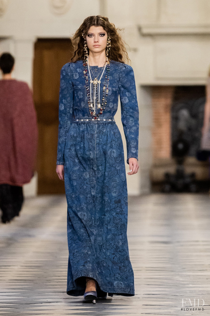 Mathilde Henning featured in  the Chanel fashion show for Pre-Fall 2021