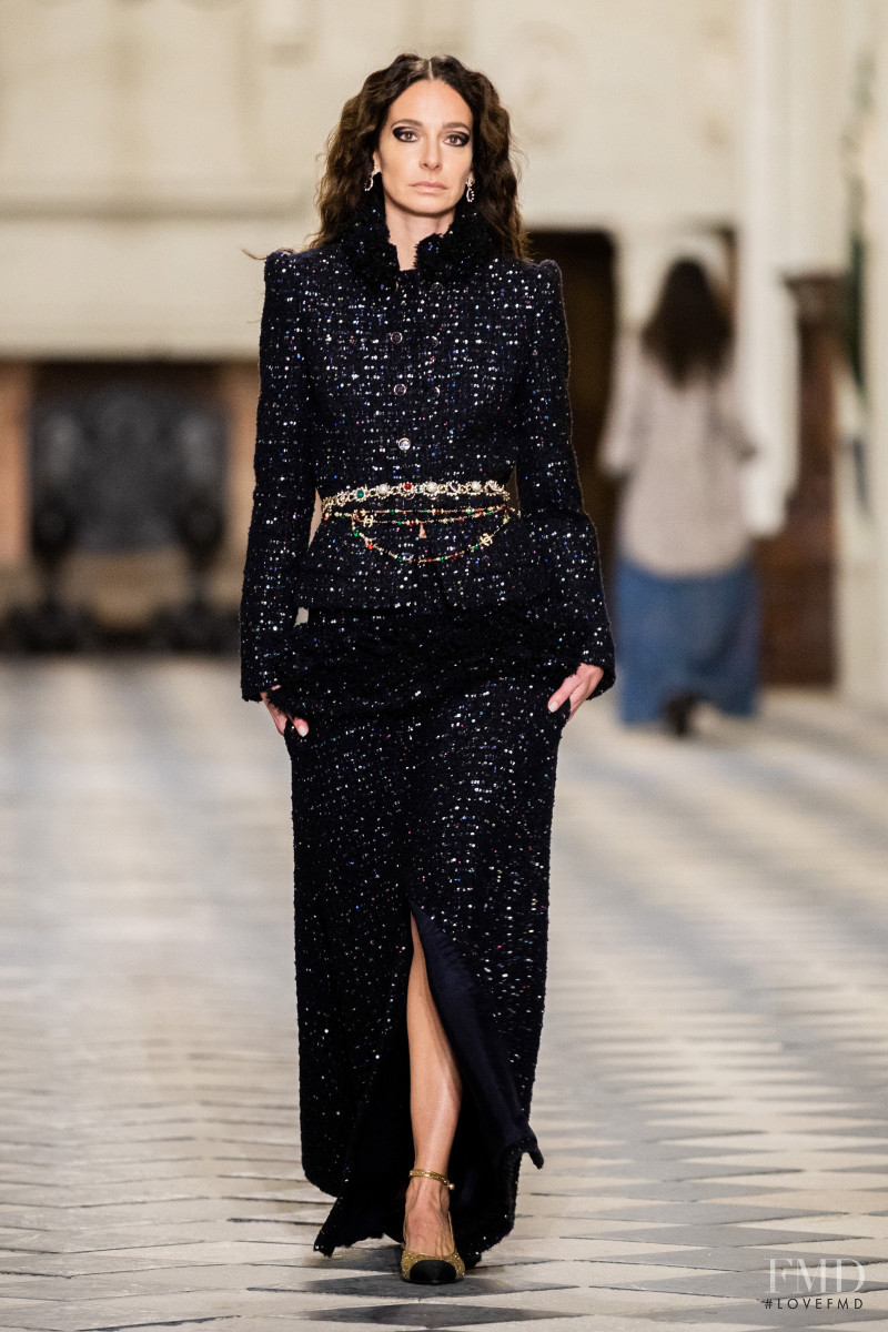 Amanda Sanchez featured in  the Chanel fashion show for Pre-Fall 2021