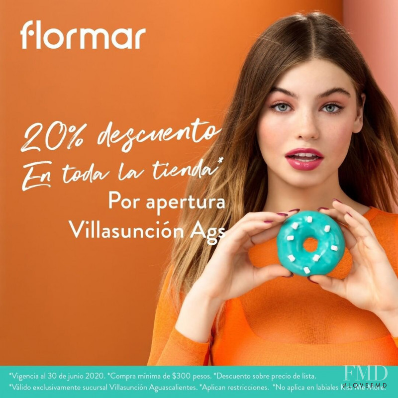 Kate Li featured in  the Flormar advertisement for Autumn/Winter 2020