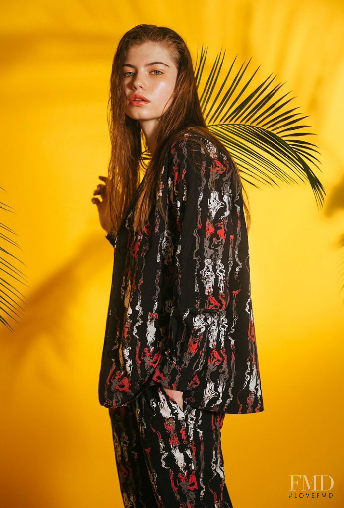 Kate Li featured in  the Lava Mosco catalogue for Spring/Summer 2016