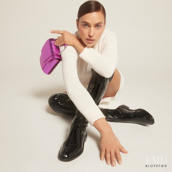 Irina Shayk featured in  the Schutz advertisement for Holiday 2020