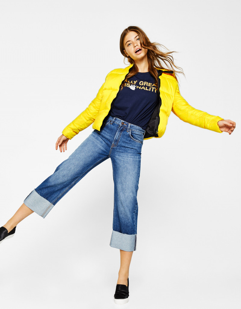 Kate Li featured in  the Bershka catalogue for Spring/Summer 2018