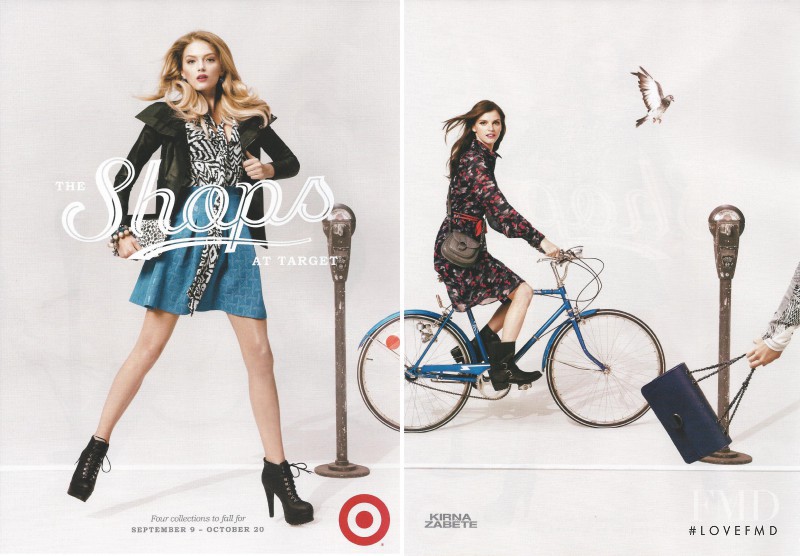 Jeisa Chiminazzo featured in  the Target advertisement for Fall 2012