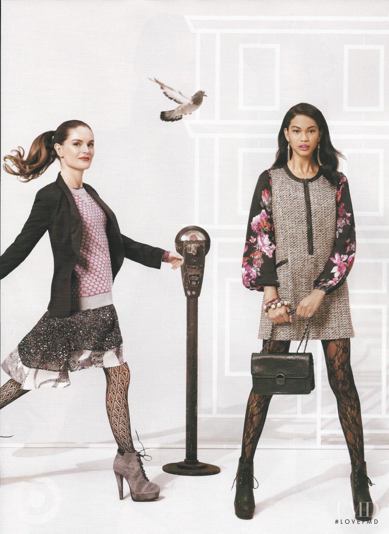 Anouck Lepère featured in  the Target advertisement for Fall 2012