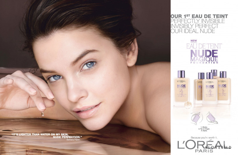 Barbara Palvin featured in  the L\'Oreal Paris Magic Nude Liquid Powder advertisement for Summer 2013