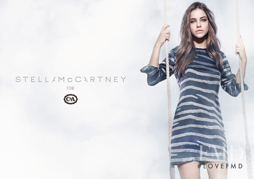 Barbara Palvin featured in  the C&A x Stella McCartney advertisement for Spring/Summer 2011