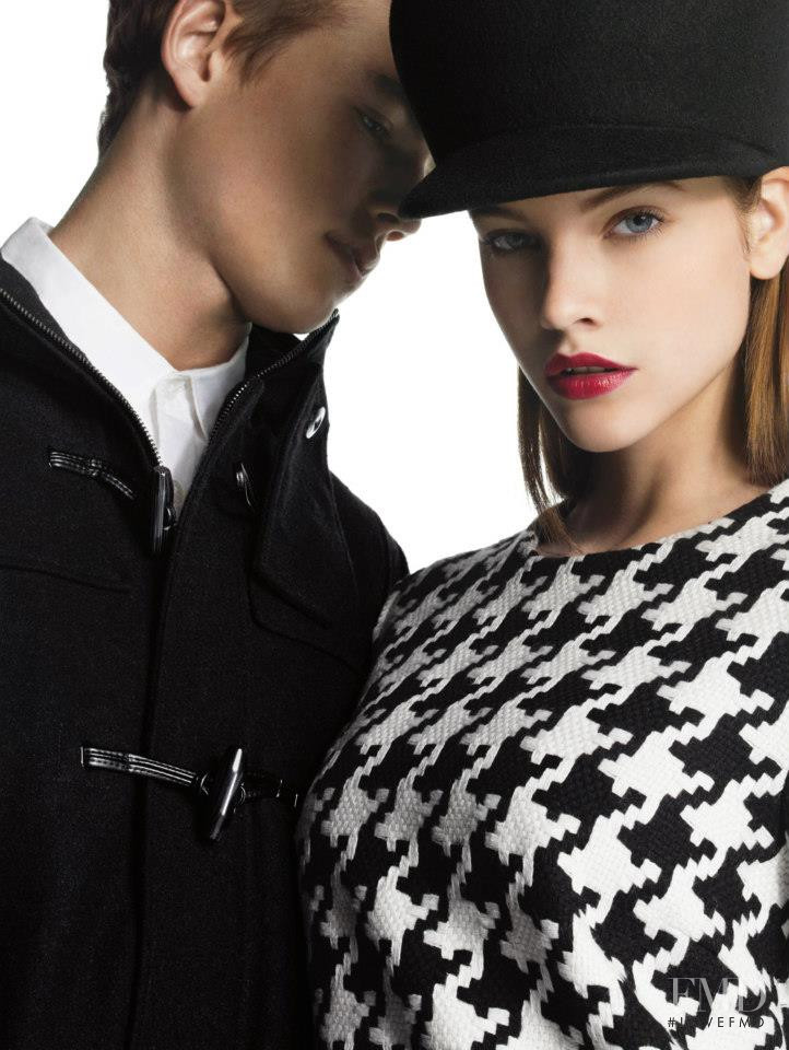 Barbara Palvin featured in  the Joe Fresh advertisement for Autumn/Winter 2012