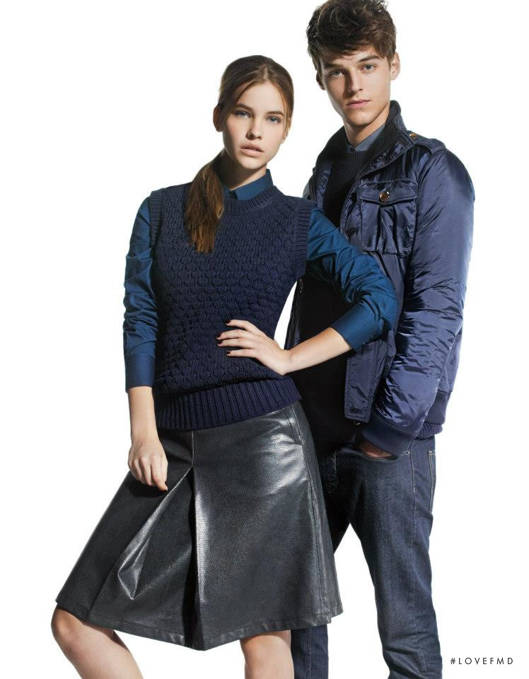 Barbara Palvin featured in  the Joe Fresh advertisement for Autumn/Winter 2012