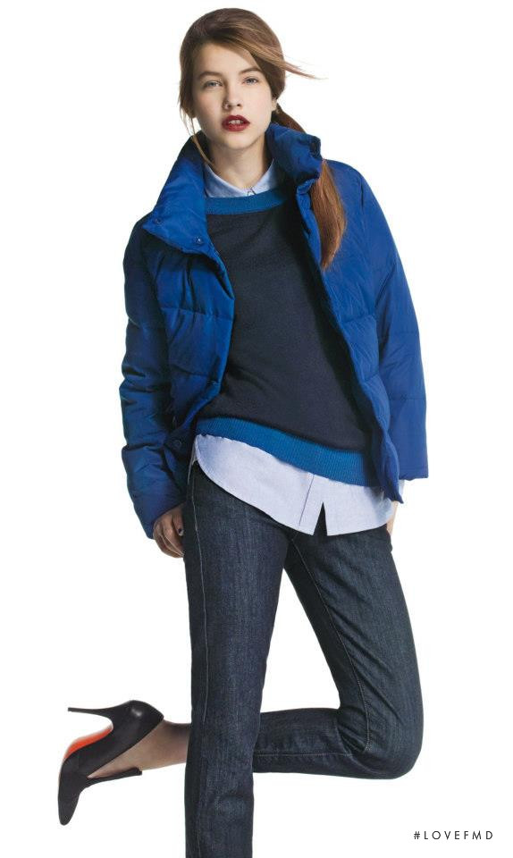 Barbara Palvin featured in  the Joe Fresh advertisement for Autumn/Winter 2012