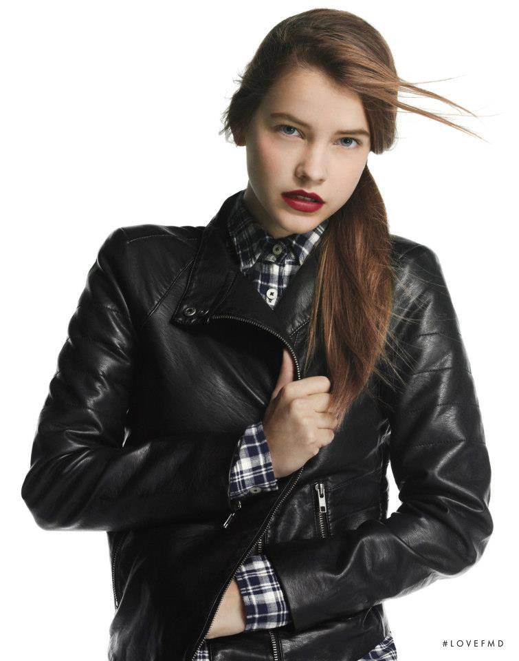 Barbara Palvin featured in  the Joe Fresh advertisement for Autumn/Winter 2012