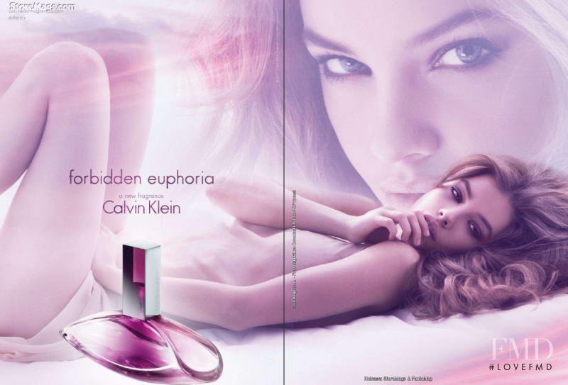 Barbara Palvin featured in  the Calvin Klein Fragrance Forbidden Euphoria advertisement for Autumn/Winter 2011