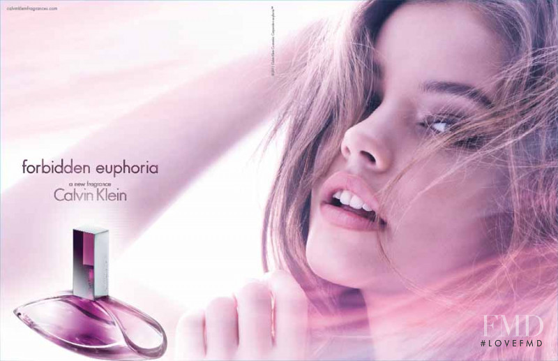 Barbara Palvin featured in  the Calvin Klein Fragrance Forbidden Euphoria advertisement for Autumn/Winter 2011