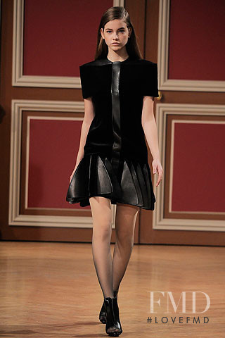 Barbara Palvin featured in  the Pedro Lourenço Capsule fashion show for Autumn/Winter 2011