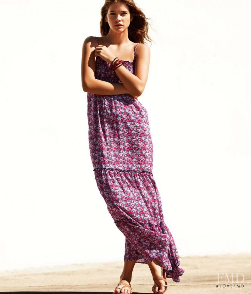 Barbara Palvin featured in  the H&M lookbook for Summer 2011