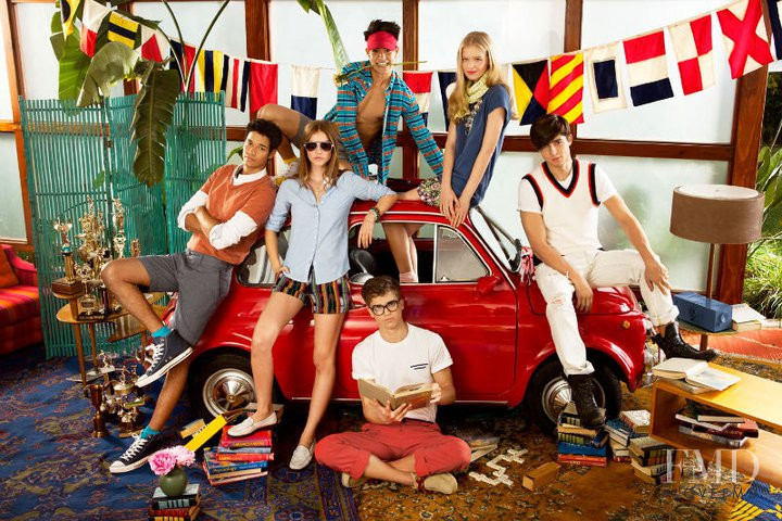 Barbara Palvin featured in  the Tommy Hilfiger advertisement for Spring/Summer 2011