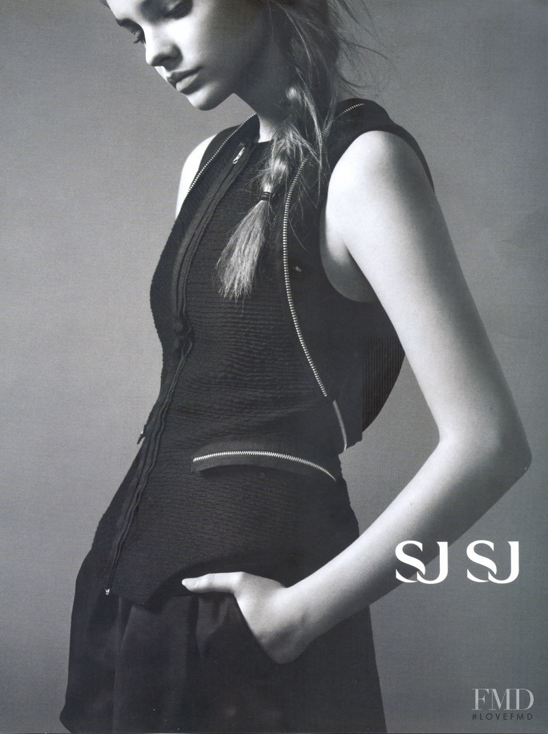 Barbara Palvin featured in  the SJ SJ advertisement for Spring/Summer 2011