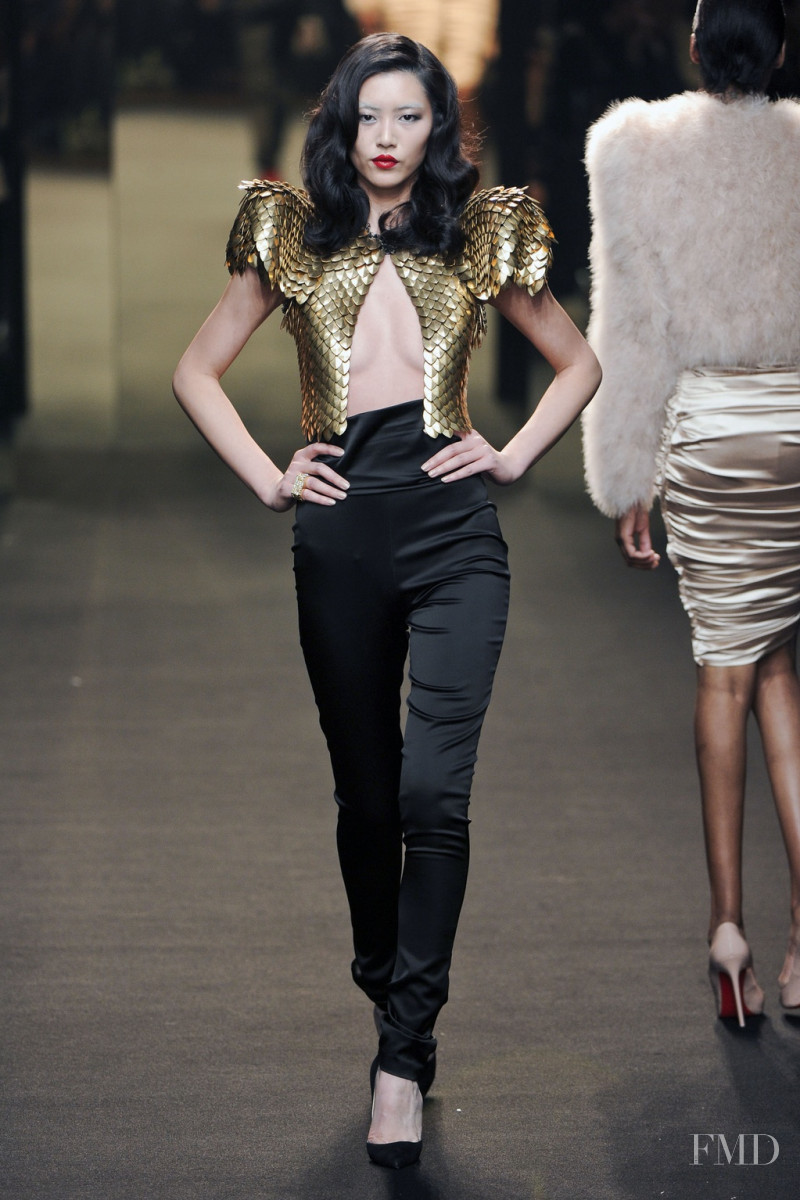 Liu Wen featured in  the Alexandre Vauthier fashion show for Spring/Summer 2011
