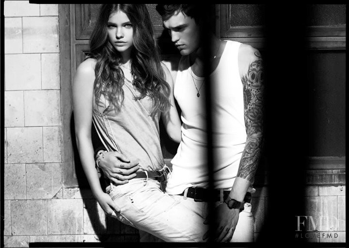 Barbara Palvin featured in  the Pull & Bear advertisement for Spring/Summer 2010