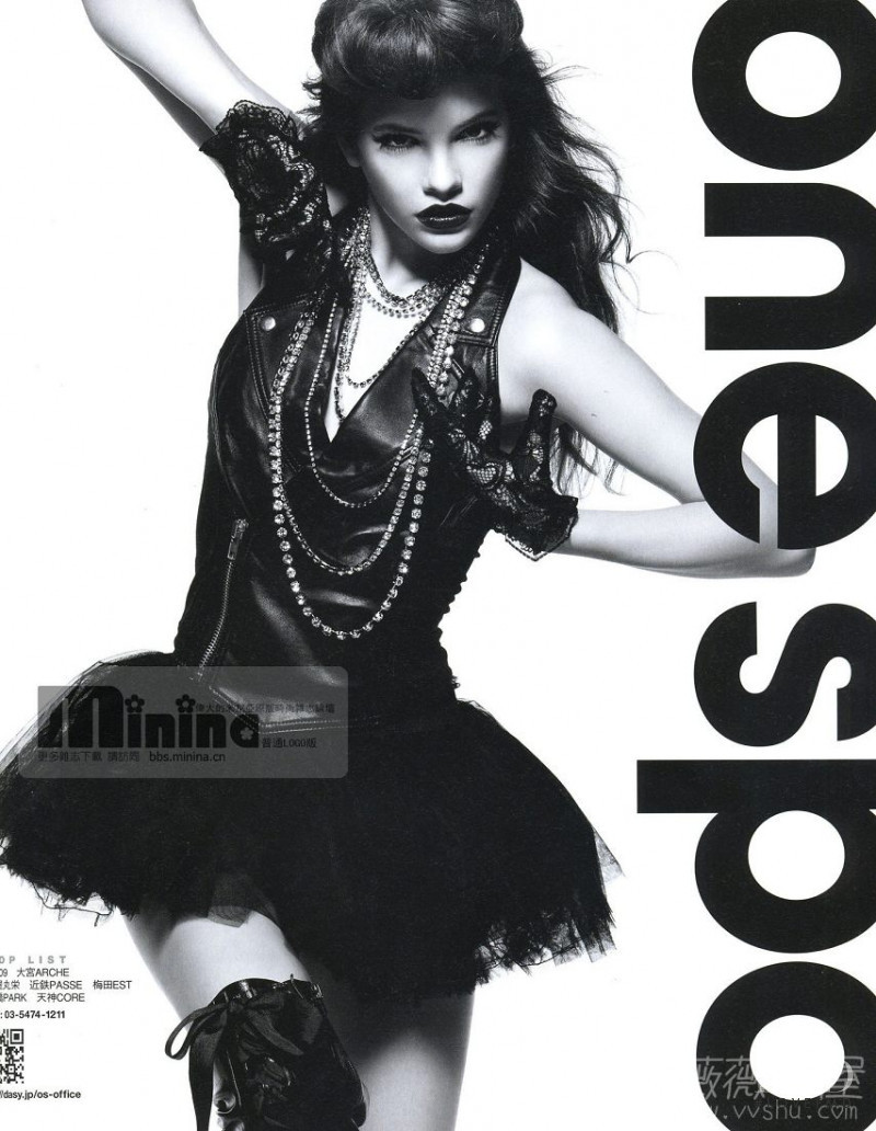 Barbara Palvin featured in  the One Spo advertisement for Autumn/Winter 2009
