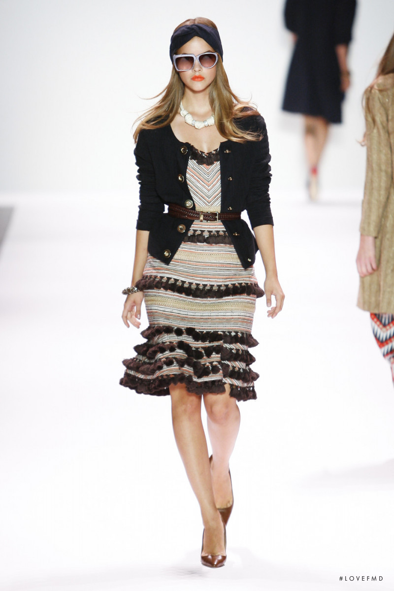 Barbara Palvin featured in  the Milly fashion show for Spring/Summer 2011