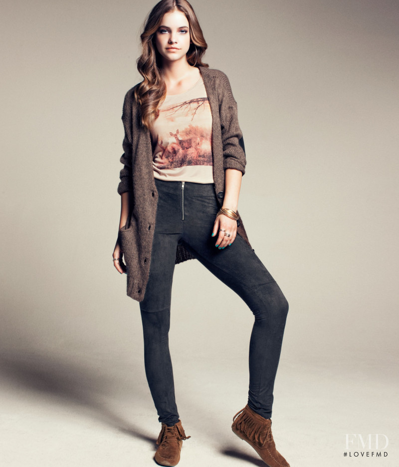 Barbara Palvin featured in  the H&M Autumn Authentic Collection lookbook for Fall 2011