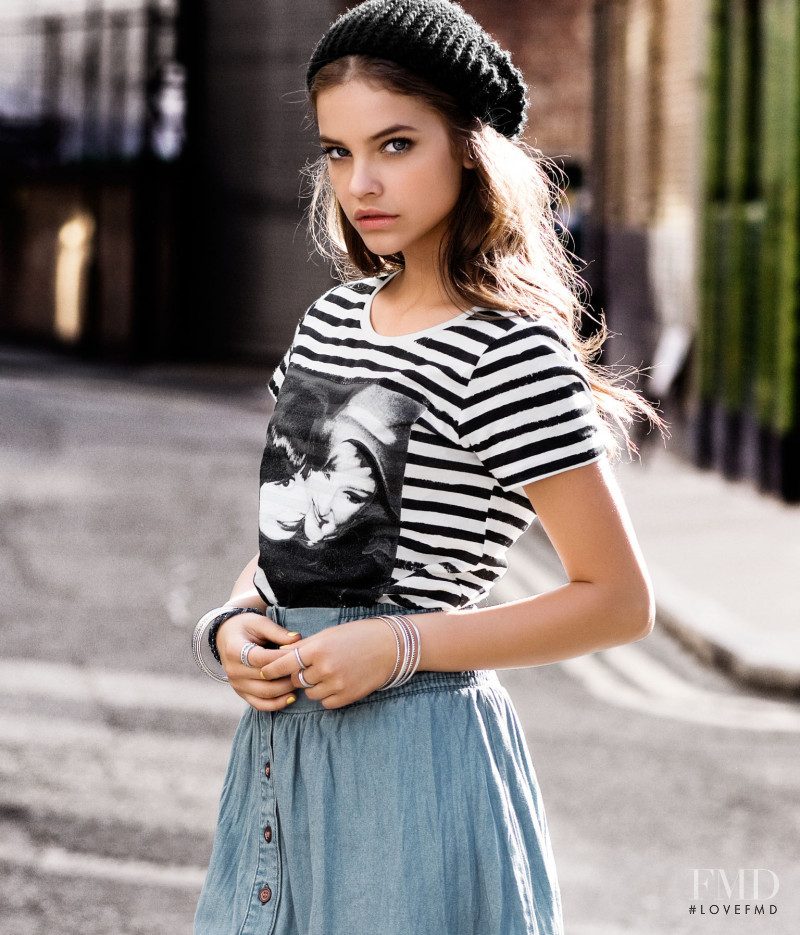 Barbara Palvin featured in  the H&M Autumn Authentic Collection lookbook for Fall 2011