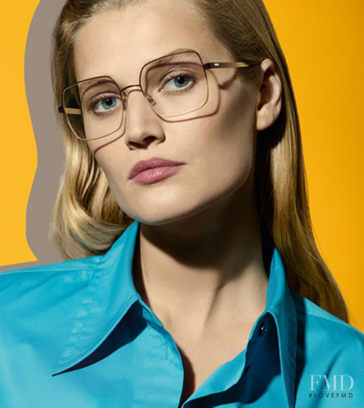 Toni Garrn featured in  the Hugo Boss Eyewear BOSS advertisement for Spring/Summer 2020