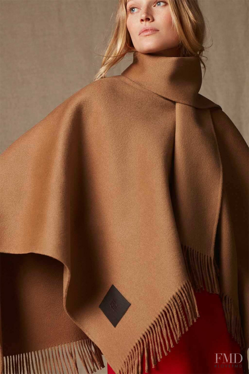 Toni Garrn featured in  the Carolina Herrera catalogue for Pre-Fall 2019