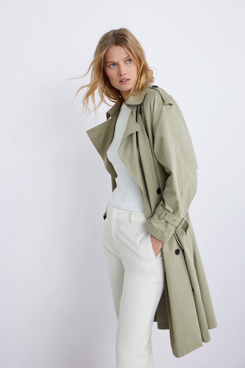 Toni Garrn featured in  the Zara catalogue for Summer 2019