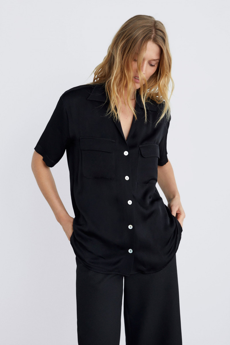 Toni Garrn featured in  the Zara catalogue for Summer 2019