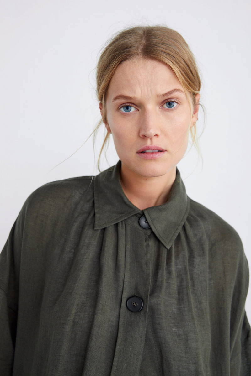 Toni Garrn featured in  the Zara catalogue for Summer 2019