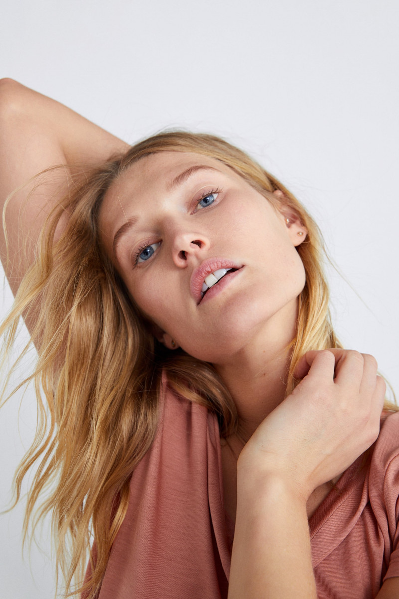 Toni Garrn featured in  the Zara catalogue for Summer 2019