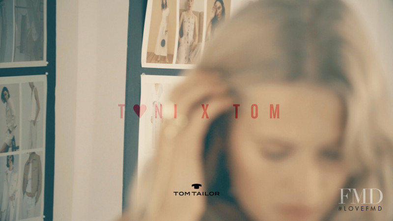 Toni Garrn featured in  the Tom Tailor JFL Film advertisement for Spring/Summer 2019