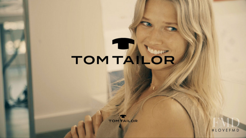 Toni Garrn featured in  the Tom Tailor JFL Film advertisement for Spring/Summer 2019