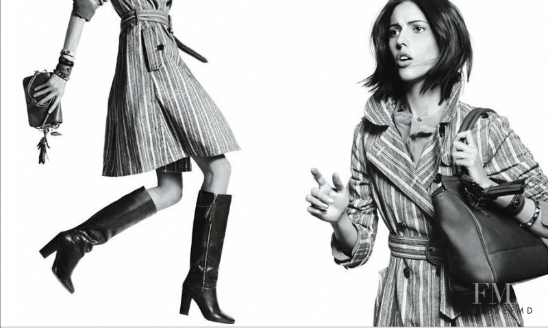 Katryn Kruger featured in  the Coach advertisement for Autumn/Winter 2012