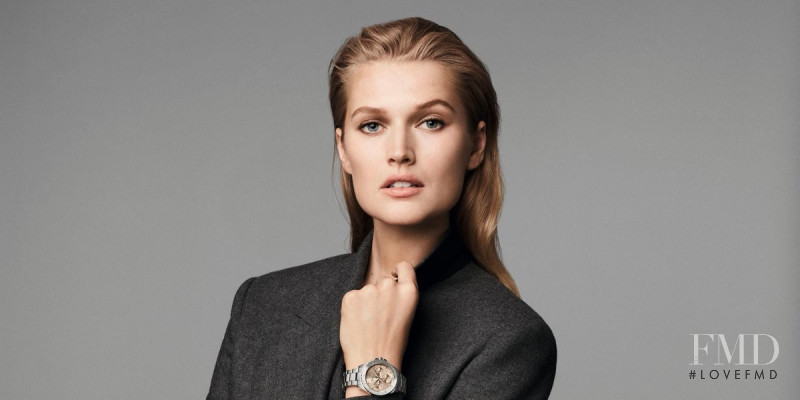 Toni Garrn featured in  the Hugo Boss Watches BOSS advertisement for Autumn/Winter 2018