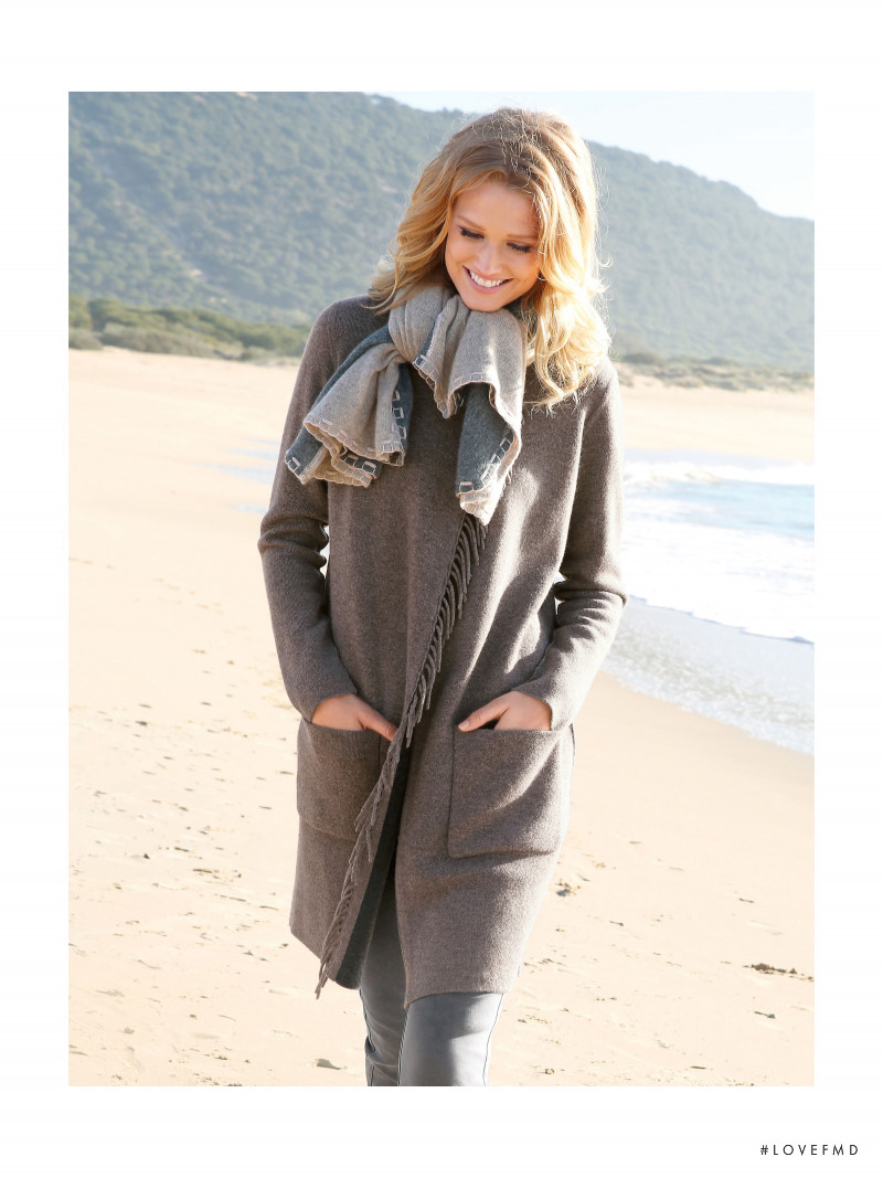 Toni Garrn featured in  the Peter Hahn catalogue for Autumn/Winter 2016