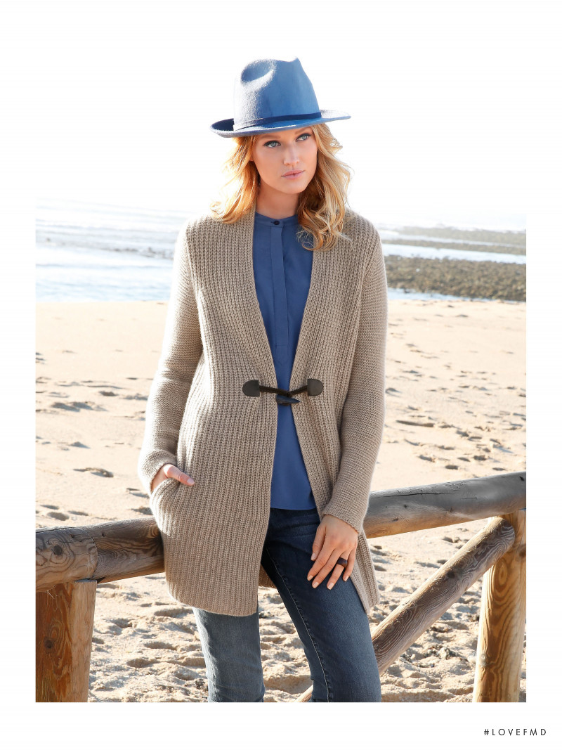 Toni Garrn featured in  the Peter Hahn catalogue for Autumn/Winter 2016