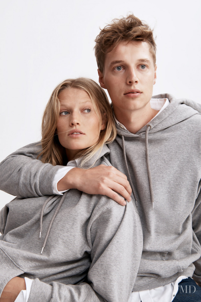 Toni Garrn featured in  the Closed EQL lookbook for Autumn/Winter 2016