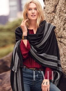 Toni Garrn featured in  the White House|Black Market lookbook for Fall 2016