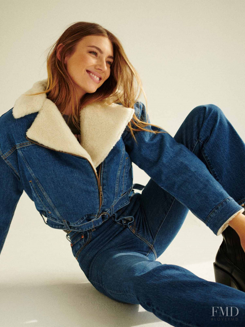 Lorena Rae featured in  the About You catalogue for Autumn/Winter 2020