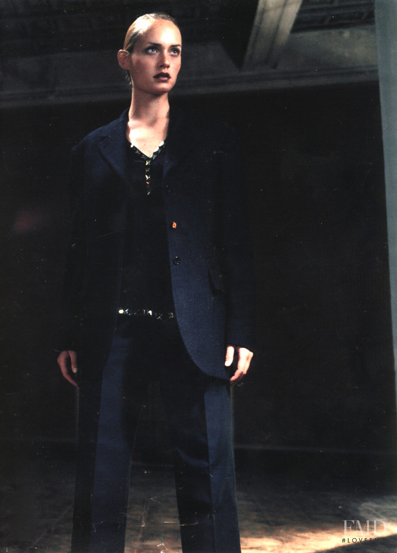 Amber Valletta featured in  the Calvin Klein Fragrance advertisement for Autumn/Winter 1997